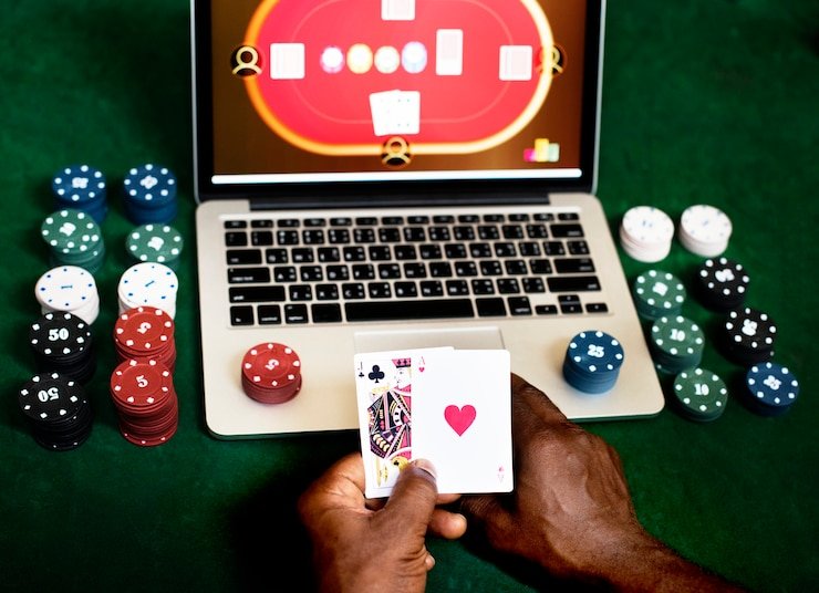 Slot machine reels displaying mythological symbols and treasure icons